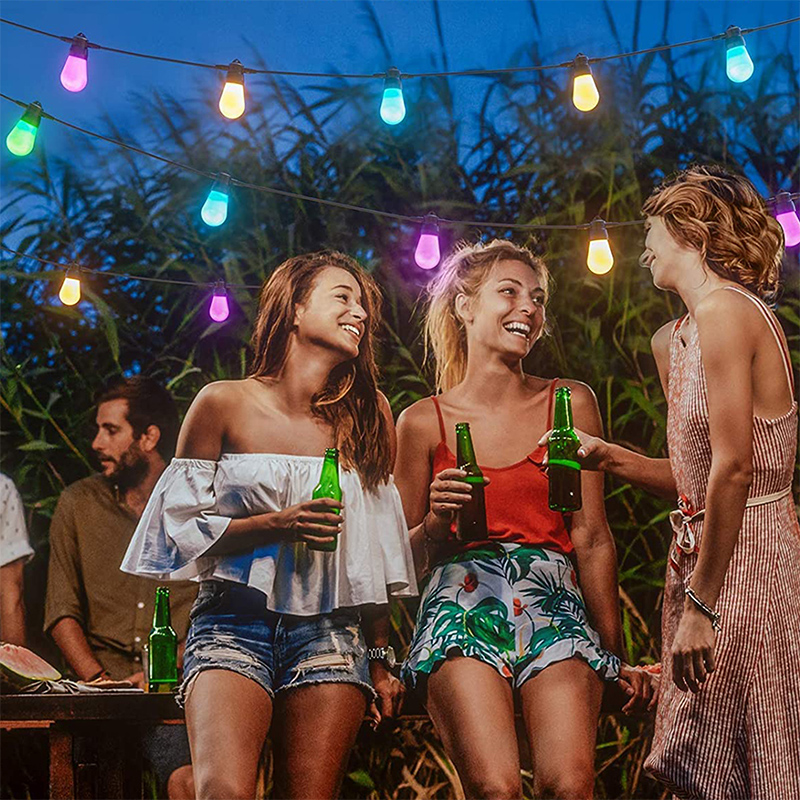 RGBW Wi-Fi Smart Outdoor String Lights