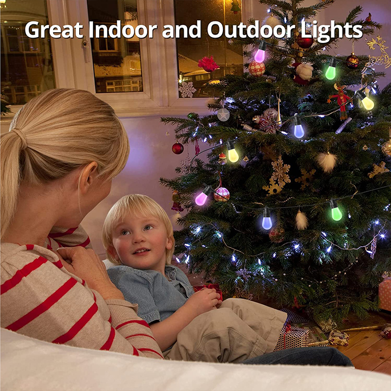 RGBW Wi-Fi Smart Outdoor String Lights
